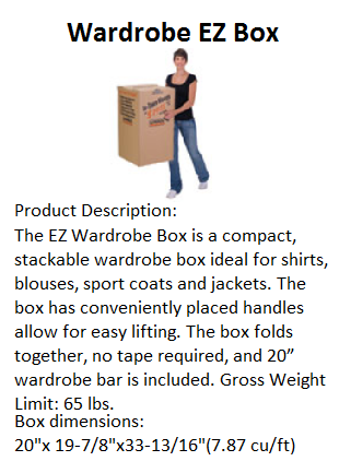 Wardrobe EZ Box